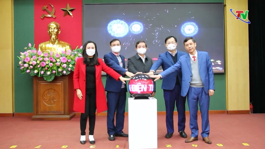 Ra mắt Cổng Thông tin điện tử Đảng bộ tỉnh Thái Nguyên