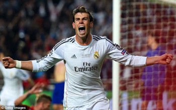 Thất bại đau đớn của CLB Anh ở Champions League trong mắt Gareth Bale