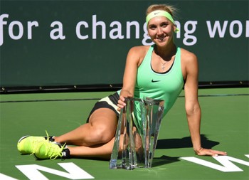 Vesnina vô địch Indian Wells sau trận chung kết dài kỷ lục