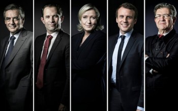 Các ứng viên Tổng thống Pháp tranh luận nảy lửa trên truyền hình
