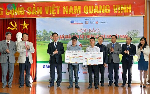 Giải Golf từ thiện vì trẻ em Việt Nam được tổ chức lần thứ 11