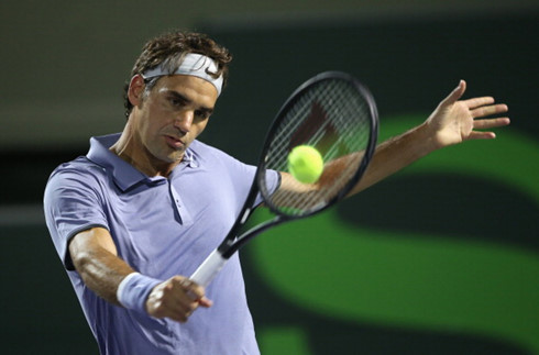 Federer thẳng tiến vào vòng 4 Miami Open