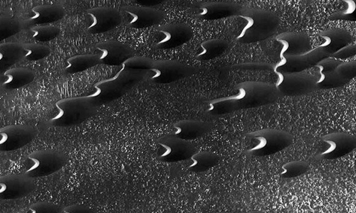 Dấu vết giống đàn sâu ngoài hành tinh trên sao Hỏa