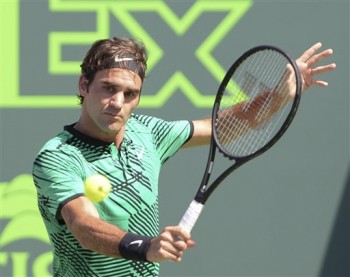 Miami Open: Federer loại Del Potro, Wawrinka thắng nhanh