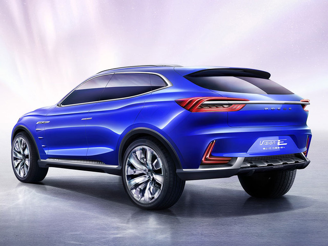 roewe vision e concept suv hang sang thuong hieu trung quoc