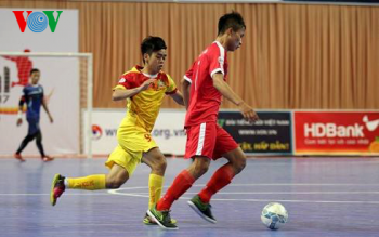 Futsal HDBank 2017: Cao Bằng thắng kịch tính Sài Gòn FC