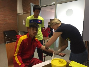 U20 Việt Nam vượt qua bài kiểm tra thể lực, y tế tại Đức