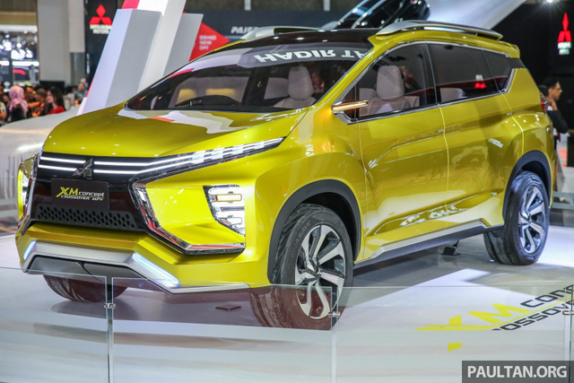 mitsubishi xm concept chuan bi gia nhap phan khuc xe da dung