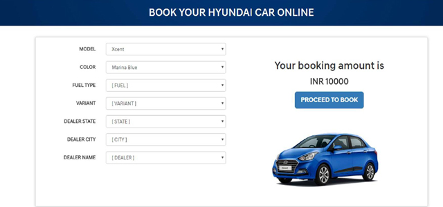 Hyundai Mở Dịch Vụ Đặt Mua Xe Trực Truyến Tại Ấn Độ