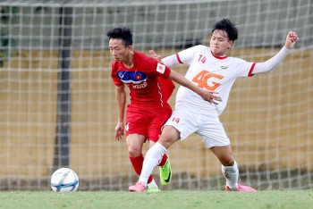 Tuấn Anh đá chính, U23 Việt Nam hoà thất vọng trước đội hạng Nhất
