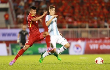 U20 Việt Nam thất thủ 1-4 trước U20 Argentina