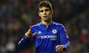 Oscar vẫn nhận huy chương nếu Chelsea vô địch dù đã tới Thượng Hải