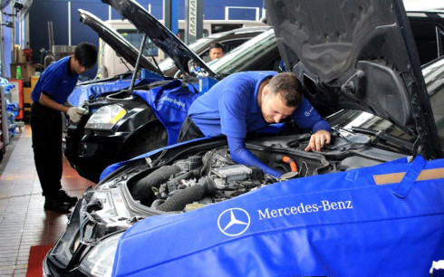 Mercedes-Benz Việt Nam kiểm tra xe miễn phí cho khách hàng