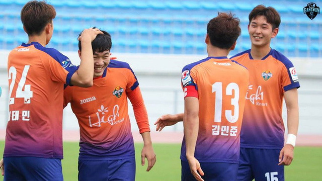 Xuân Trường lần đầu đá chính, Gangwon bại trận ở cúp FA Hàn Quốc