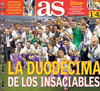 Báo chí thế giới hết mực ngợi ca HLV Zidane và C.Ronaldo