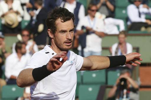 Roland Garros: Murray đụng Wawrinka ở bán kết