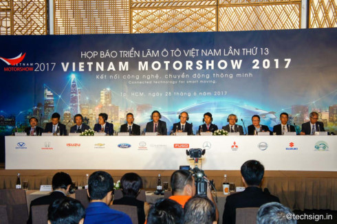 70 mau xe se duoc trung bay tai vietnam motor show 2017