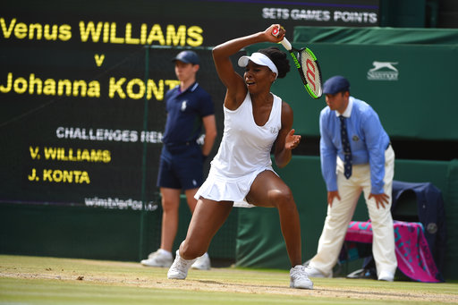 “Lão tướng” Venus Williams lần thứ chín vào chung kết Wimbledon