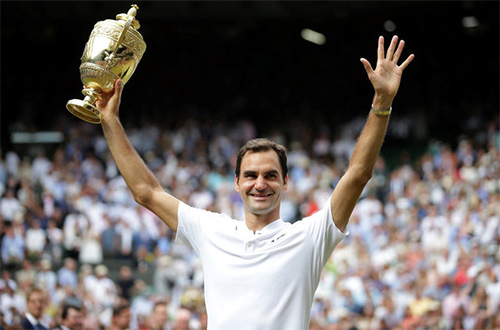 Roger Federer vô địch Wimbledon: Viết tiếp huyền thoại bất tử