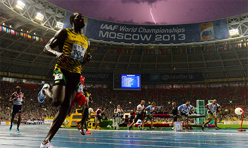 Usain Bolt dự hai nội dung ở giải đấu cuối sự nghiệp