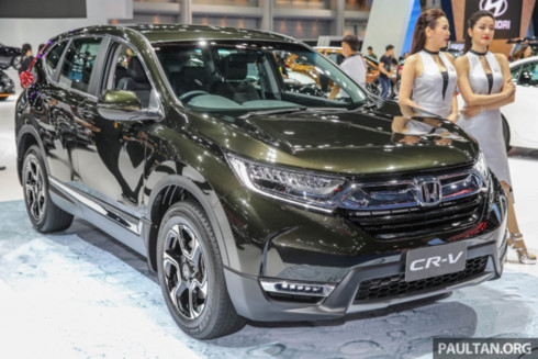 Bất ngờ lộ giá Honda CR-V 2017 bản 7 chỗ tại Việt Nam