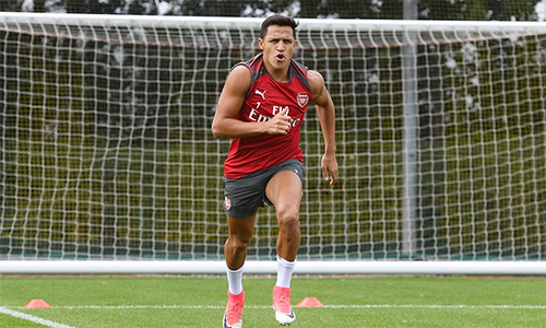 Alexis Sanchez trở lại London, hội quân cùng Arsenal