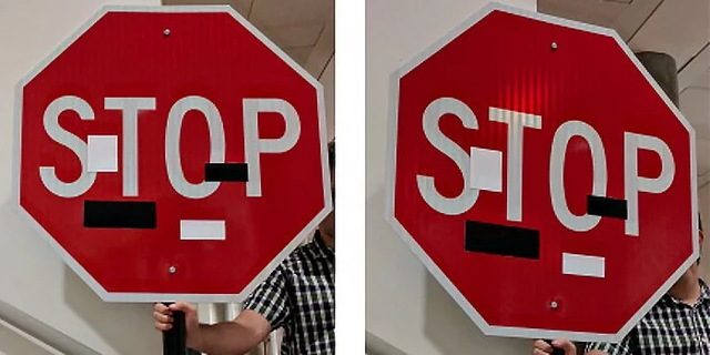 Sticker trên biển báo giao thông có thể làm nhiễu loạn xe tự lái