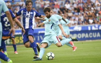 Messi lập cú đúp, Barca thắng nhàn Alaves trong ngày Paulinho ra mắt