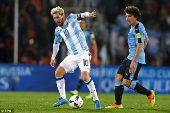 Uruguay - Argentina: Hiệu ứng từ Lionel Messi