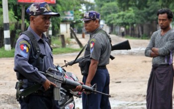 Bạo lực nổ ra ở miền trung Myanmar