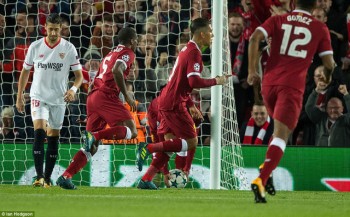 Firmino đá hỏng phạt đền, Liverpool rơi chiến thắng đáng tiếc trước Sevilla