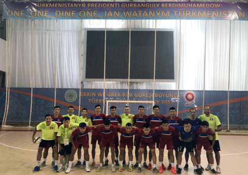 Đội tuyển futsal Việt Nam sẵn sàng tranh tài tại AIMAG5