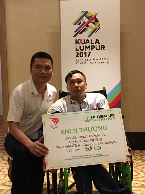 Truyền 'lửa' cho các VĐV người khuyết tật Việt Nam tham gia Para Games 9