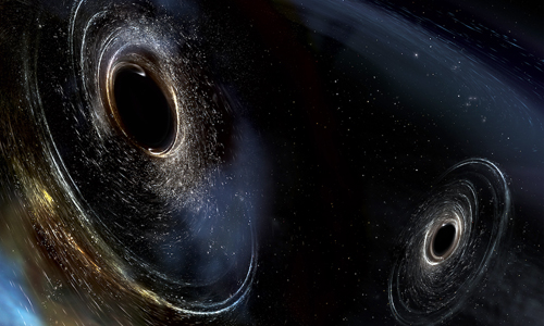 Cặp siêu hố đen cách Trái Đất 400 triệu năm ánh sáng