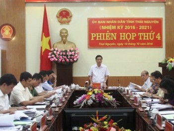 UBND tỉnh Thái Nguyên họp phiên toàn thể lần thứ 4, nhiệm kỳ 2016-2021