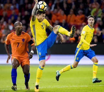 Thắng Thụy Điển, Hà Lan vẫn phải ngồi nhà xem World Cup 2018