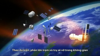 Trạm vũ trụ 8,5 tấn của Trung Quốc sắp rơi xuống Trái Đất