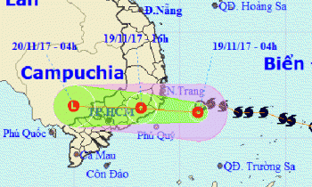 Bão Kirogi suy yếu thành áp thấp nhiệt đới