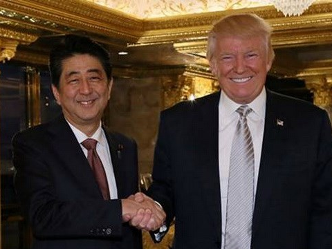 Mỹ phản đối cuộc gặp giữa ông Trump và Thủ tướng Nhật Bản Abe