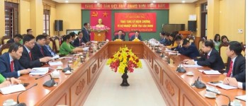 Đoàn công tác của Ủy ban Kiểm tra Trung ương làm việc tại tỉnh Thái Nguyên