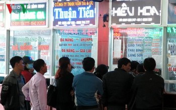 Đà Nẵng: Vé xe khách tăng giá tới 60% dịp Tết