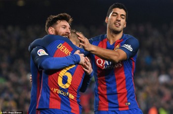 Thắng đậm Sociedad, Barcelona tiến vào bán kết Cúp Nhà vua
