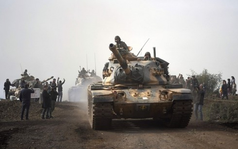 Thổ Nhĩ Kỳ tiêu diệt gần 500 tay súng người Kurd tại Syria