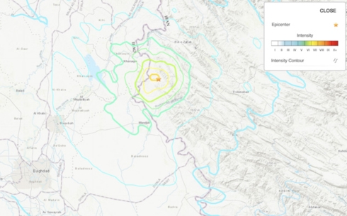 Động đất ở Tây Iran, ít nhất 75 người bị thương