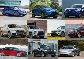 Top 10 xe sang và SUV bán chạy nhất Mỹ năm 2018