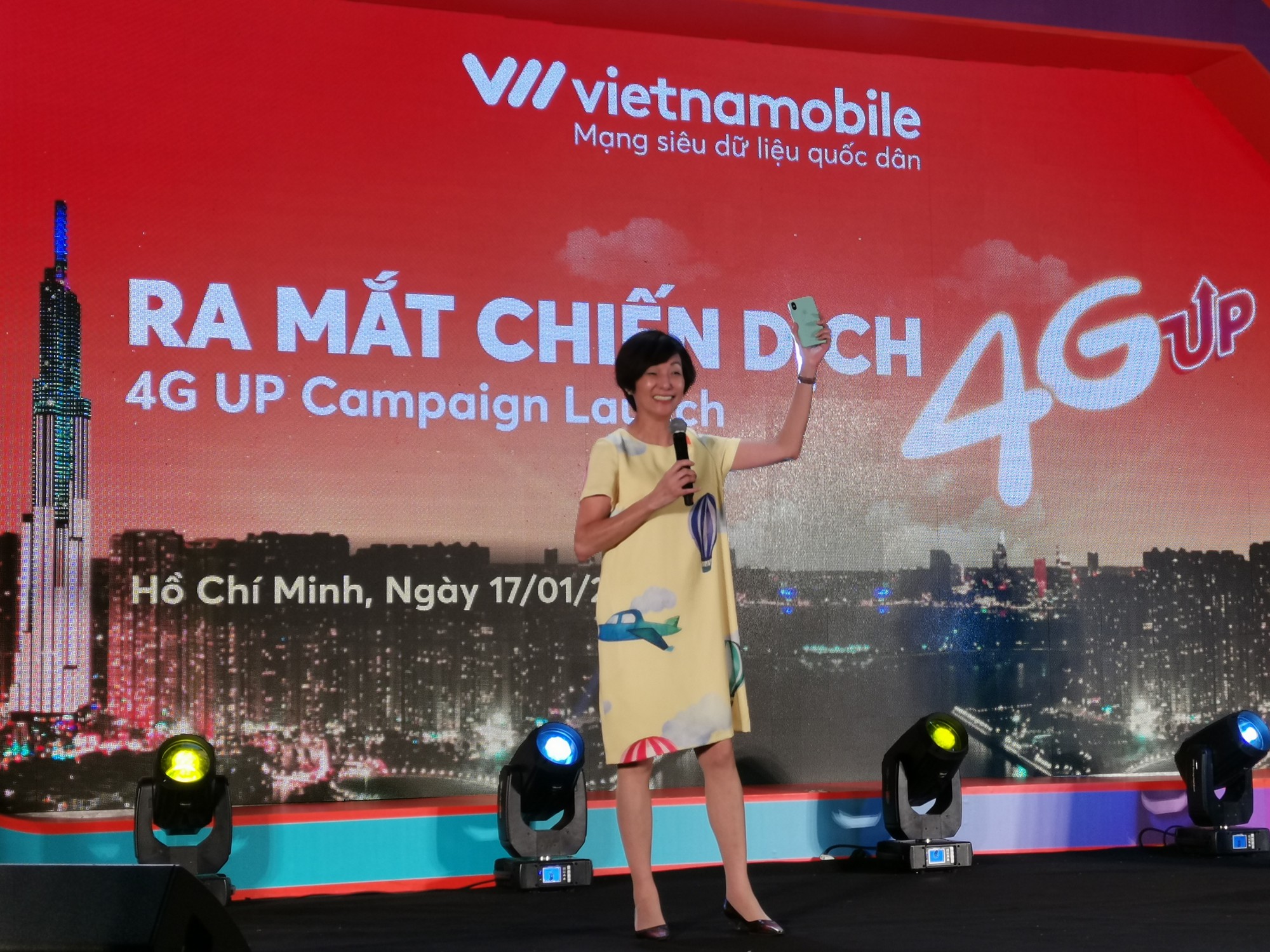 Vietnamobile chính thức ra mắt 4G, phủ sóng khắp miền Nam