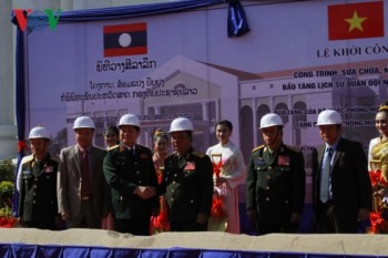 Khởi công dự án cải tạo, nâng cấp Bảo tàng lịch sử QĐND Lào