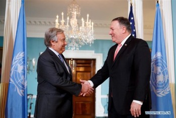 Ngoại trưởng Mỹ thảo luận với Tổng Thư ký LHQ về tình hình Trung Đông