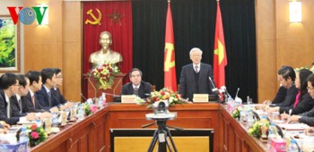 Tổng Bí thư Nguyễn Phú Trọng nêu ra 4 vấn đề với Ban Kinh tế TƯ