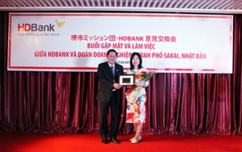 HDBank đẩy mạnh hợp tác với đối tác Nhật Bản
